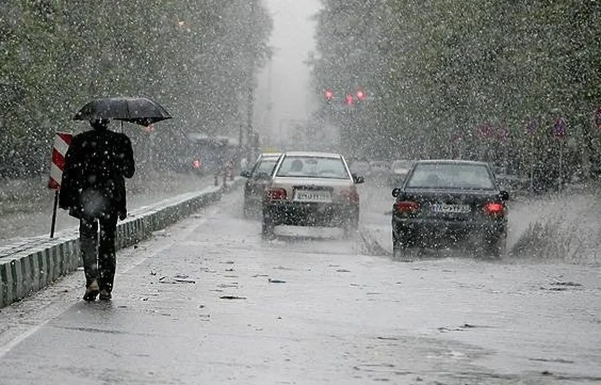 بارش باران در استان‌های واقع در غرب و جنوب غرب کشور از بعدازظهر سه‌شنبه