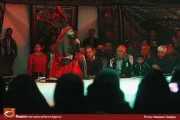 گزارش تصویری:: مراسم تعزیه‌‌خوانی 