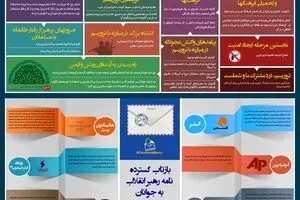 گرافیک اطلاع‌رسان:: نامه دوم رهبر انقلاب به عموم جوانان در کشورهای غربی