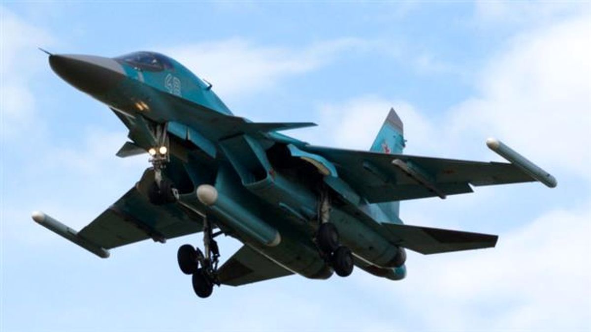 روسیه جت‌های سوخوی ۳۴ را به موشک "هوا به هوا" مجهز می‌کند