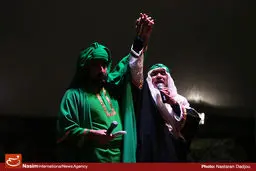 راهپیمایی نمادین قافله اسرای کربلا در روز اربعین