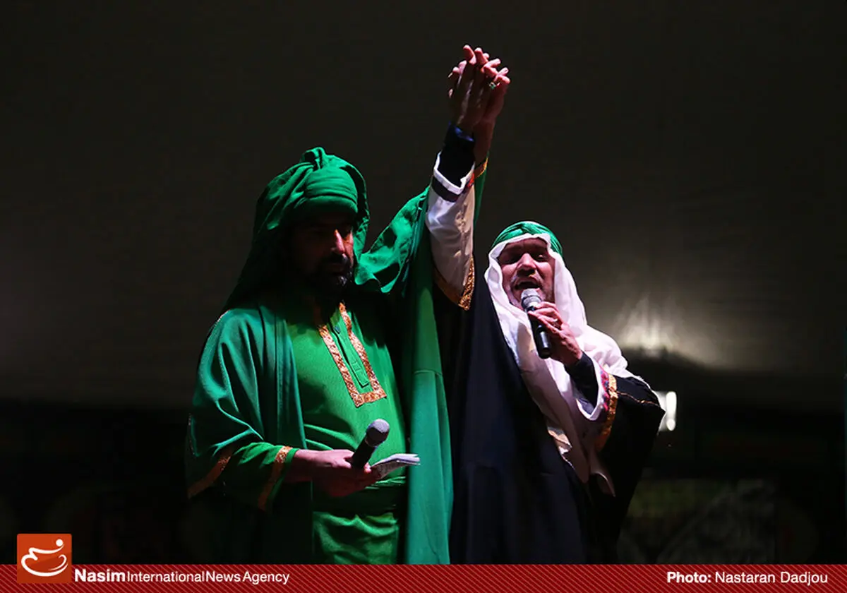 راهپیمایی نمادین قافله اسرای کربلا در روز اربعین
