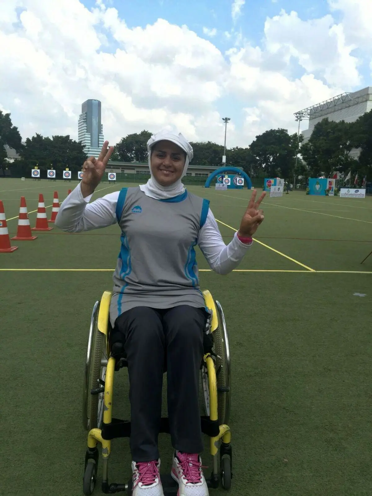 زهرا نعمتی، کاندیدای عنوان بهترین ورزشکار معلول ماه نوامبر