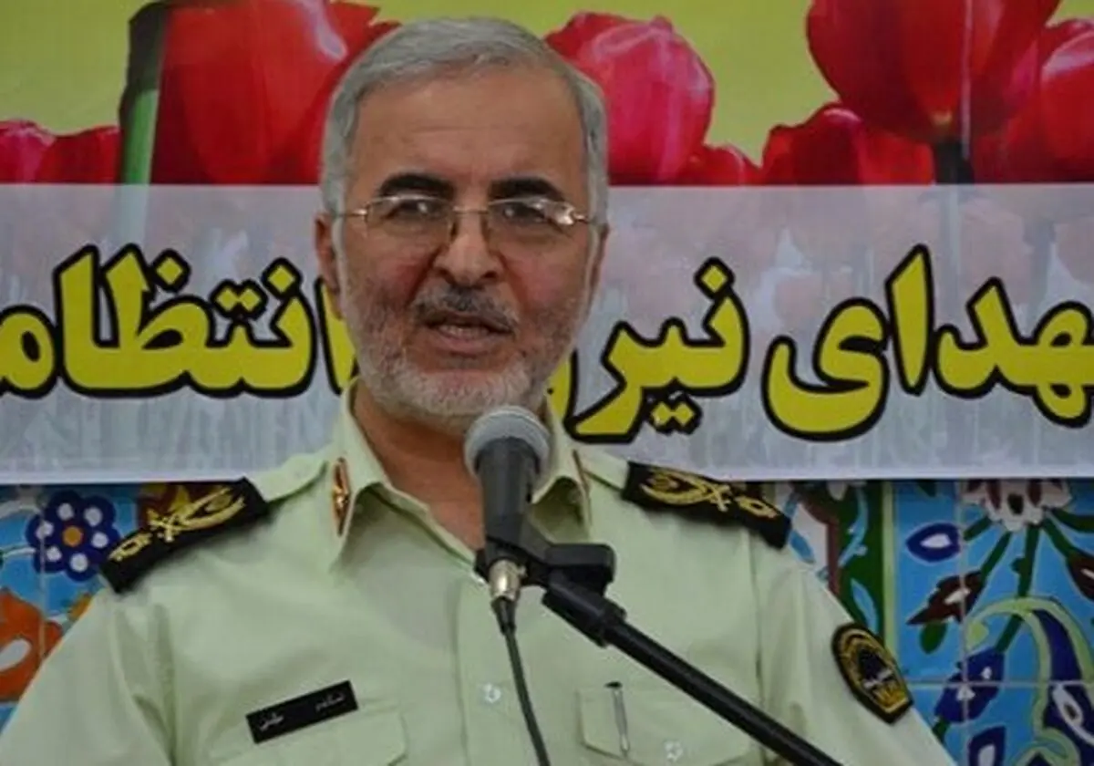 بازدید جانشین نیروی انتظامی از پایانه مرزی مهران