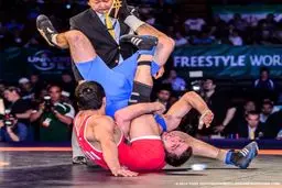 نتایج مسابقات صبح روز نخست دومین دوره رقابت‌های کشتی آزاد جام باشگاه جهانی مشخص شد