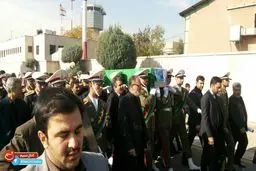 پیکر مرحوم رکن‌آبادی تشییع شد