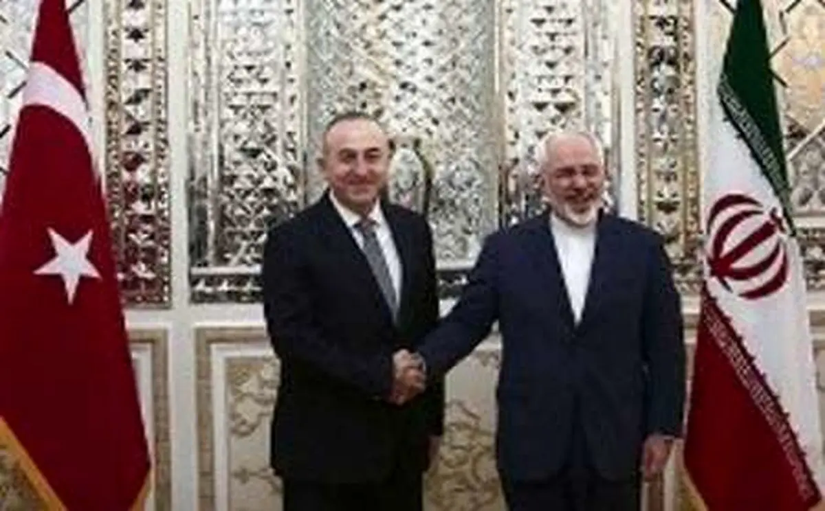 ظریف به وزیر خارجه ترکیه پیام داد