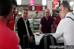 برانکو زائرین کربلا را بدرقه کرد