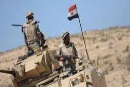 یک بالگرد نظامی مصر سقوط کرد