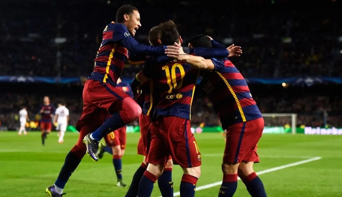 برد ۴ گله بارسا برابر رئال سوسیداد