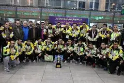 تیم‌ملی فوتسال ناشنوایان ایران  وارد تهران شد