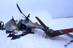 سقوط یک بالگرد دیگر روسیه این بار در سیبری