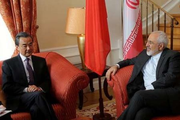 وزرای خارجه ایران و چین با هم دیدار کردند