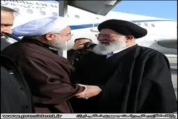 رئیس‌جمهور وارد مشهد مقدس شد