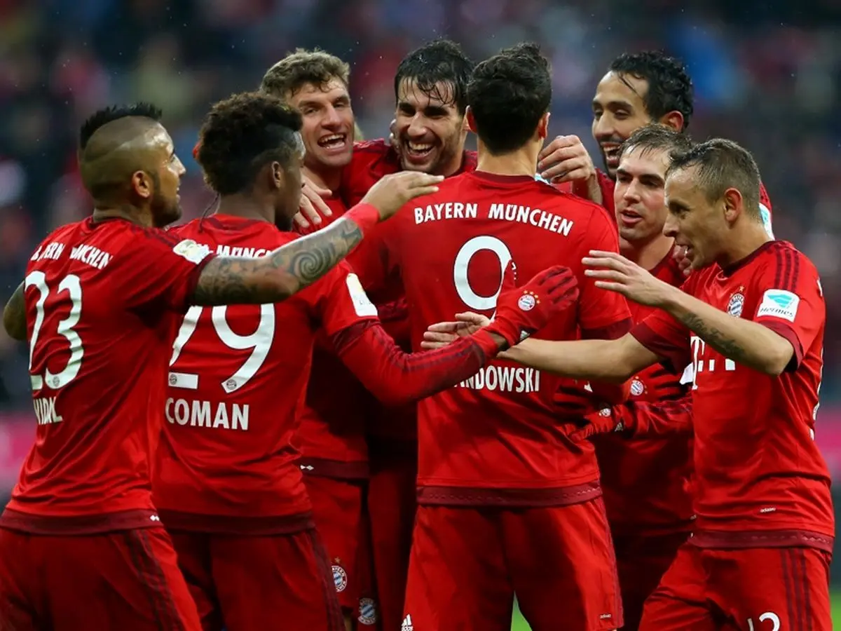 بایرن مونیخ برد، وولفسبورگ متوقف شد