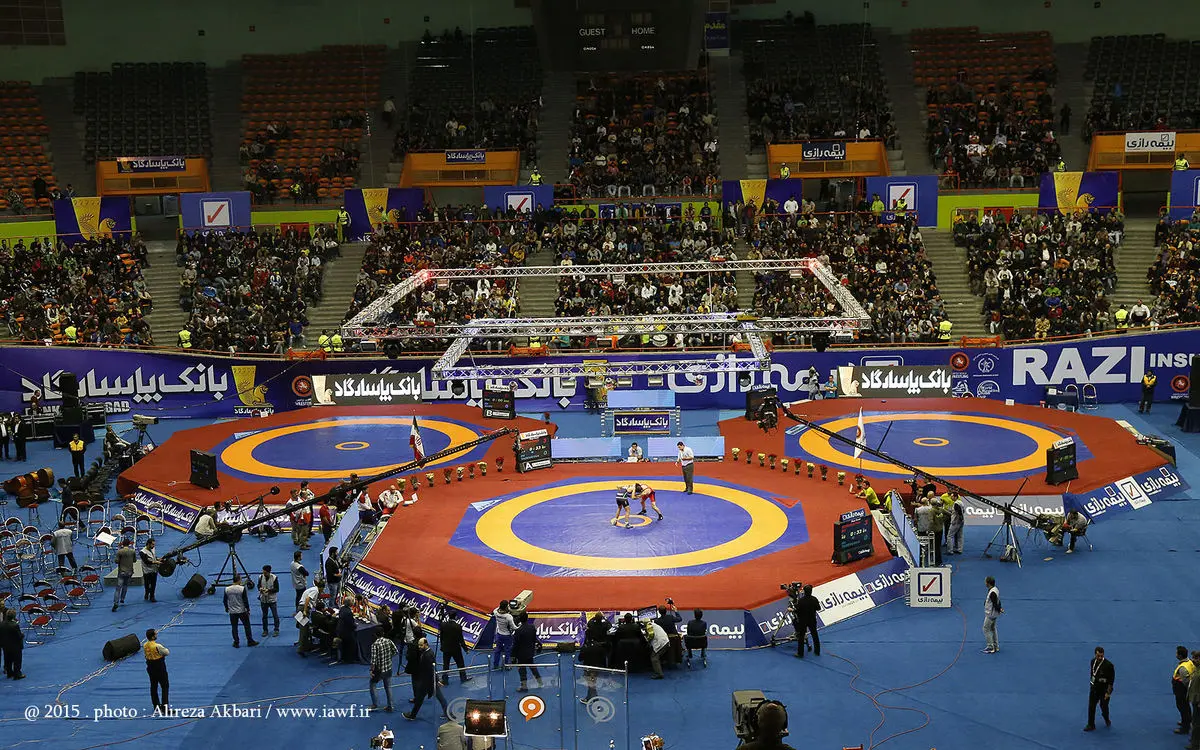 مسابقات چندجانبه کشتی با حضور ایتالیا و عراق برگزار می‌شود