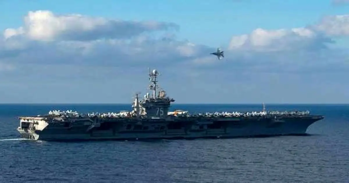 ناو هواپیمابر آمریکا به خلیج فارس بازگشت