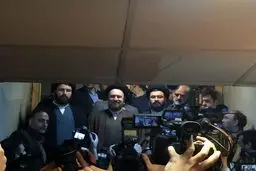 سیدحسن خمینی وارد ستاد انتخابات وزارت کشور شد