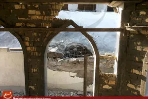 عکس خبری:: تصاویر اختصاصی «نسیم» از حمله  راکتی به  مصلای  حرم عسکریین(ع)