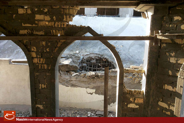 عکس خبری:: تصاویر اختصاصی «نسیم» از حمله  راکتی به  مصلای  حرم عسکریین(ع)