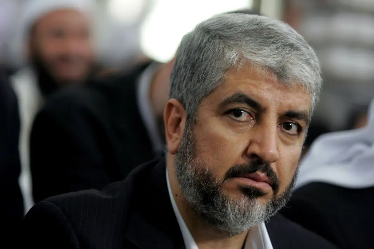 دیدار خالد مشعل و داود اوغلو