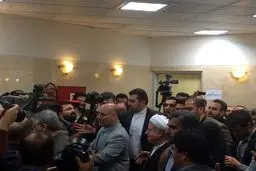 هاشمی رفسنجانی  وارد وزارت کشور شد