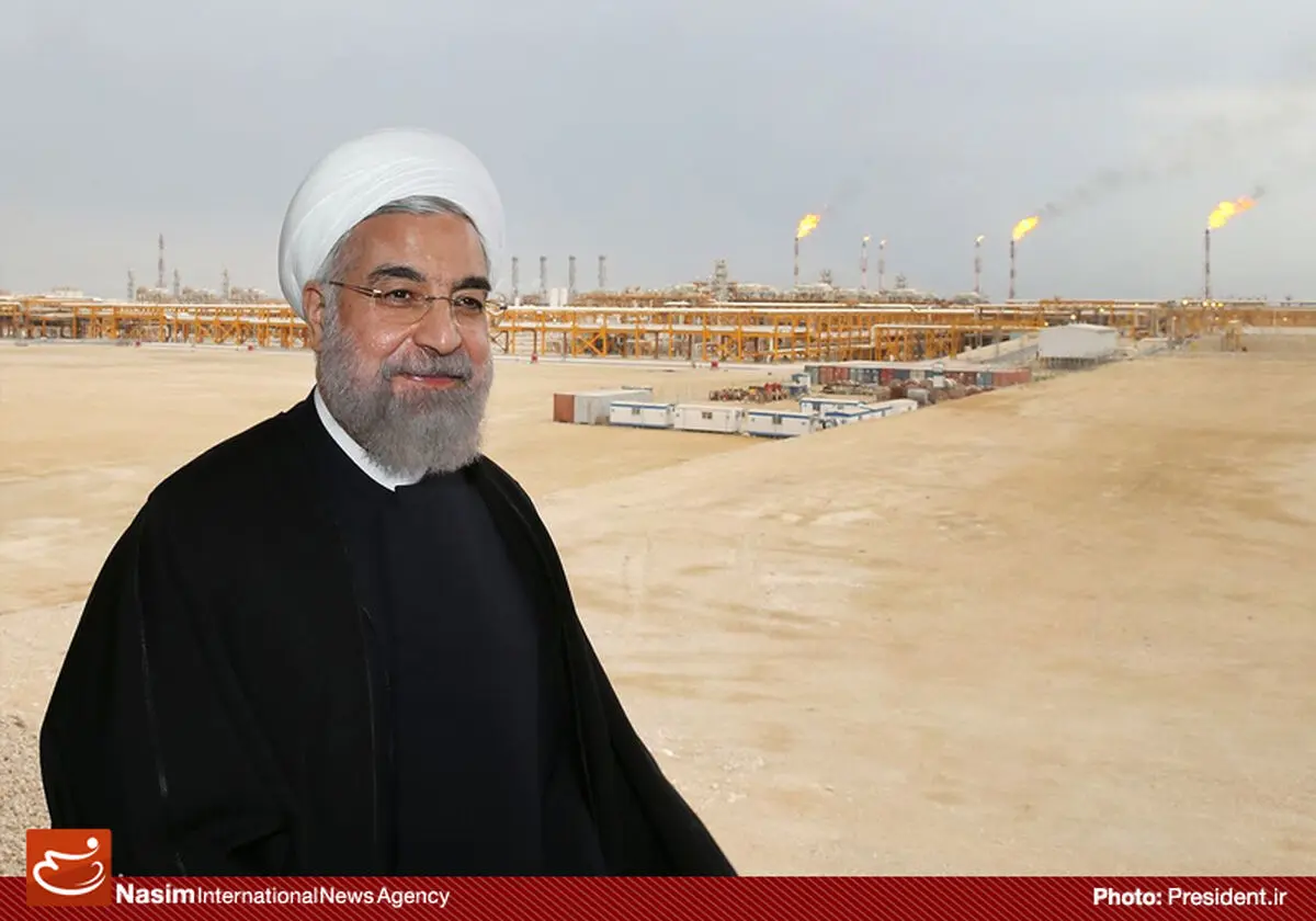 رئیس‌جمور فازهای جدید پارس جنوبی را افتتاح می‌کند