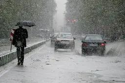 ورود سامانه بارشی به کشور از ظهر چهارشنبه