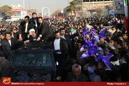 دفتر رئیس‌جمهور از استقبال  مردم شهرری از کاروان دولت  قدردانی کرد