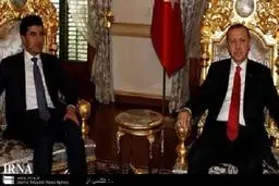 رایزنی  بارزانی با اردوغان پشت درهای بسته