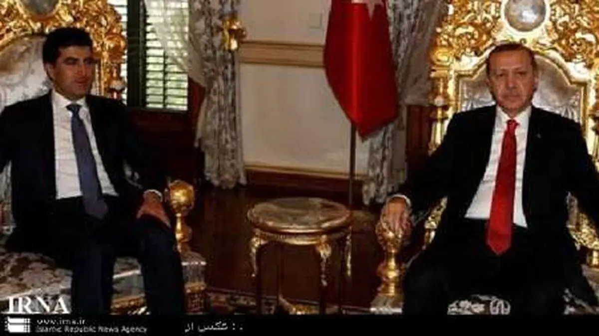 رایزنی  بارزانی با اردوغان پشت درهای بسته