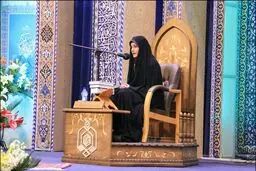 سما بابایی حافظ ممتاز مسابقات سراسری قرآن شد