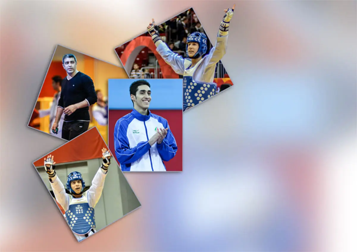 مقانلو، خدابخشی، عاشورزاده و یعقوبی در جمع بهترین‌های تکواندوی سال ۲۰۱۵