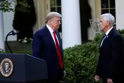 
ترامپ و پنس بالاخره با یکدیگر دیدار کردند
