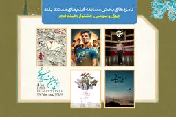 اسامی نامزدهای بخش مستند چهل و سومین جشنواره فیلم فجر