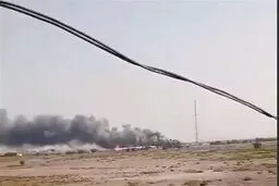 شنیده شدن صدای انفجار در پایگاه نظامیان آمریکایی در کویت