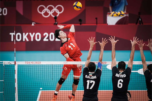 شکست والیبال ایران مقابل ژاپن در گام اول