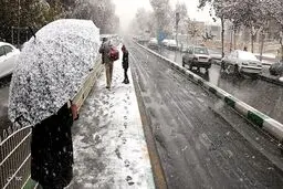 برف مدارس قم و البرز را غیرحضوری کرد