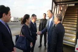 امیر عبداللهیان وارد توکیو ژاپن شد