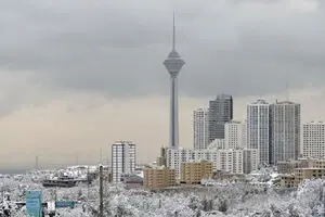 هشدار نارنجی هواشناسی تهران؛ تشدید بارش برف و باران از سه‌شنبه شب