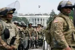 تخلیه ضلع غربی کنگره آمریکا به دلیل تهدیدات امنیتی
