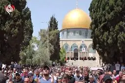 گزارش خبرنگار العالم از حوادث قدس