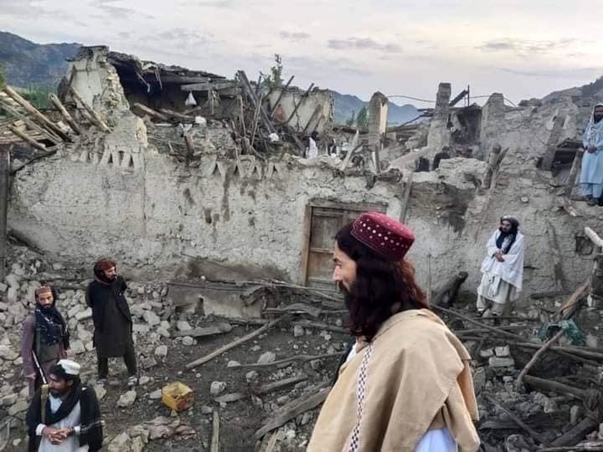 زلزله در جنوب شرق افغانستان