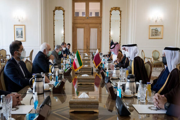وزیران خارجه ایران و قطر دیدار کردند