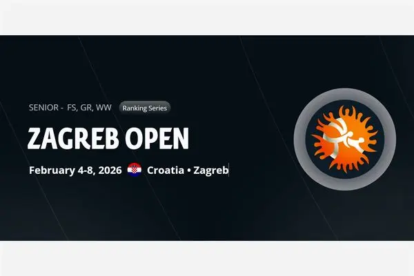 زمان پخش رقابت‌های کشتی رنکینگ اتحادیه کشتی زاگرب کرواسی ۲۰۲۶