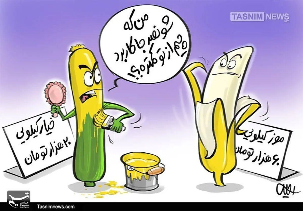 سوء مدیریت در دولت عامل گرانی موز و خیار بوده است
