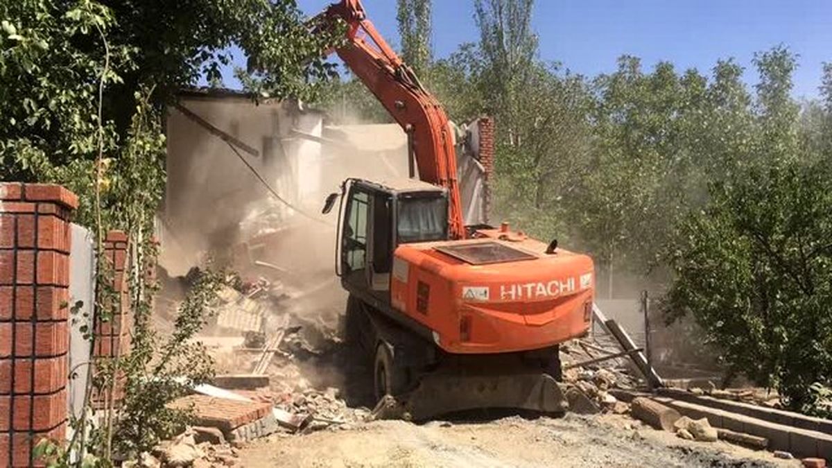 ماجرای تخریب خانه باغ خانواده رکابی