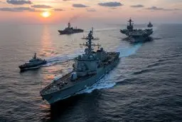 برگزاری هشتمین رزمایش دریایی مشترک ایران، چین و روسیه