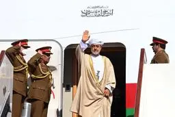 سلطان عمان وارد تهران شد