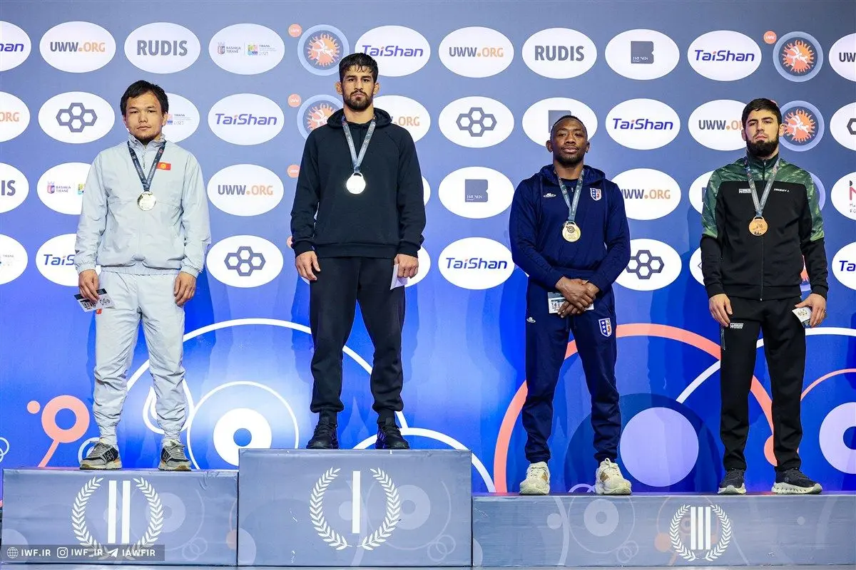 نتایج روز نخست کشتی آزاد رنگینگ اتحادیه جهانی آلبانی 2026